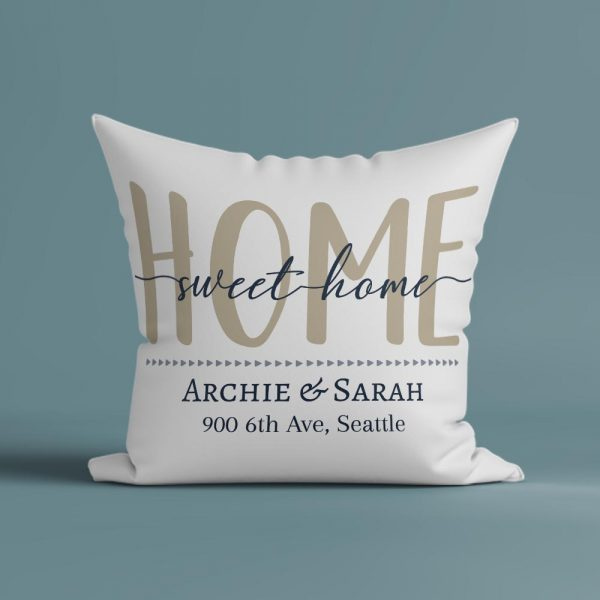 best wedding gifts for friends: Personalized Couple’s Names Pillow