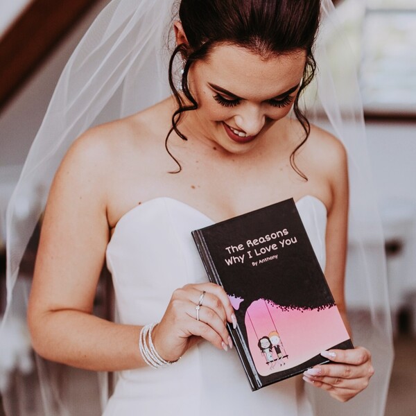 Sentimental wedding gifts for bride from groom: The Stories We Tell Photo Book