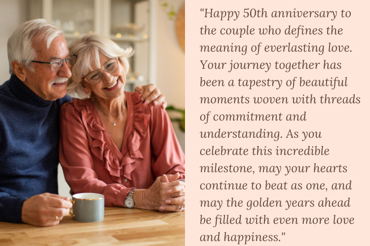 50th Wedding Anniversary Quotes for Parents
