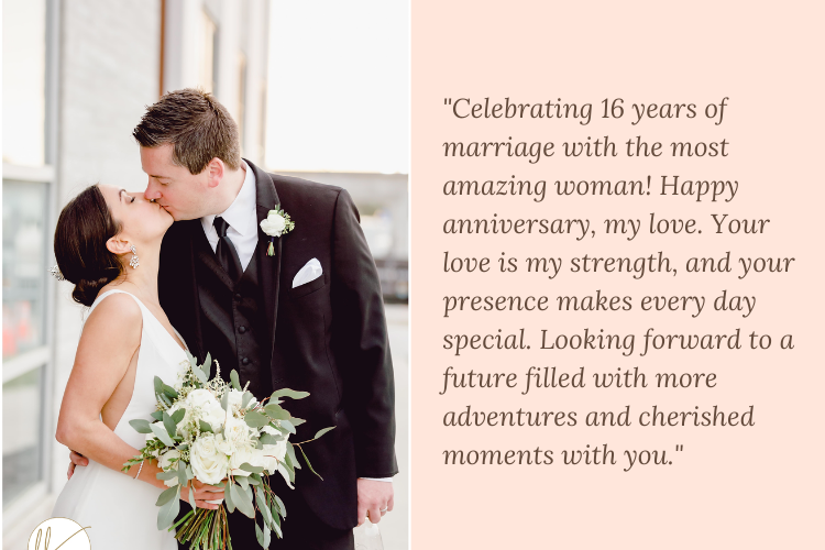 16th wedding anniversary quotes